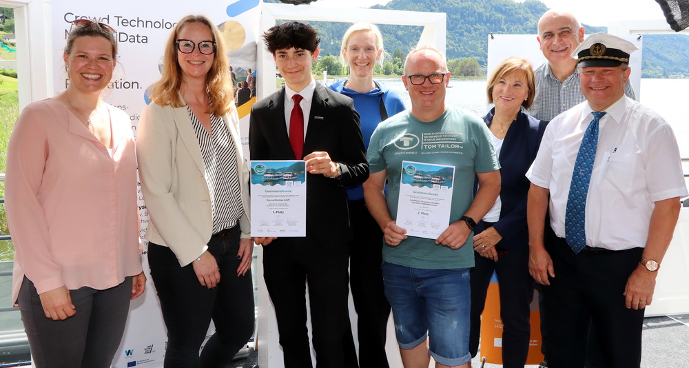 Zwei Gewinner des Ideenwettbewerbs Welle voraus auf der Ideenplattform IdeaSpace von Salzburg Research