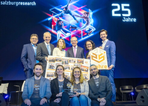 25 Jahre Salzburg Research auf der Hauptbühne